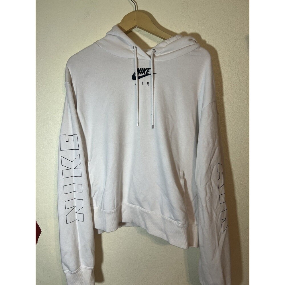 Nike Air Women's Plus Size White Hoodie Sweatshirt - Size 3X